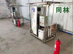 養(yǎng)殖場臭氧消毒機調試現場